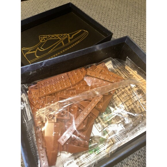 Netmagnetism Series 7 AJ1 Low Travis Mocha Kick Bricks - Picture 7 of 7